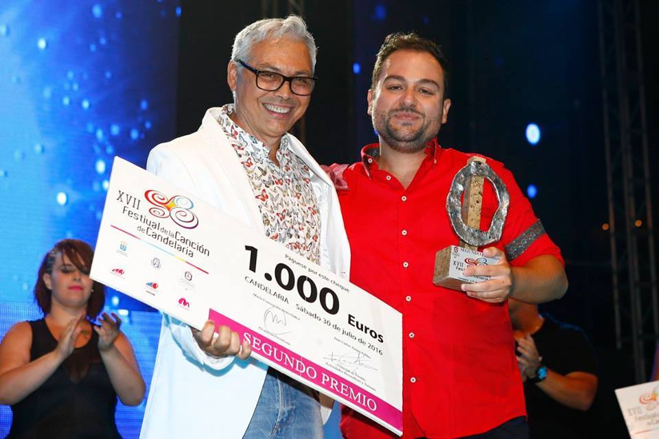 Segundo Premio canción "Dile" de Cristo Garcia Serrano y del autor Lunar Gonzalez Benitez